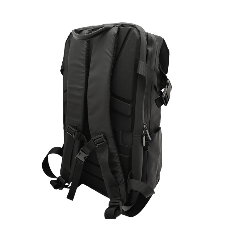 Men’s Waterproof Motorcycle-Inspired Expandable Backpack for supplier