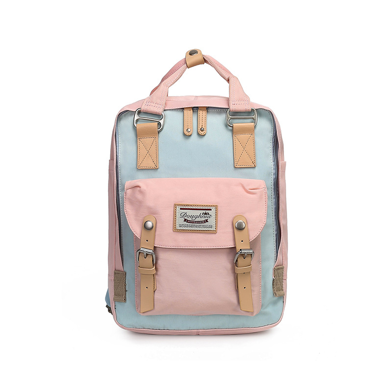 Women Stylish Canvas Doughnut Backpack For supplier