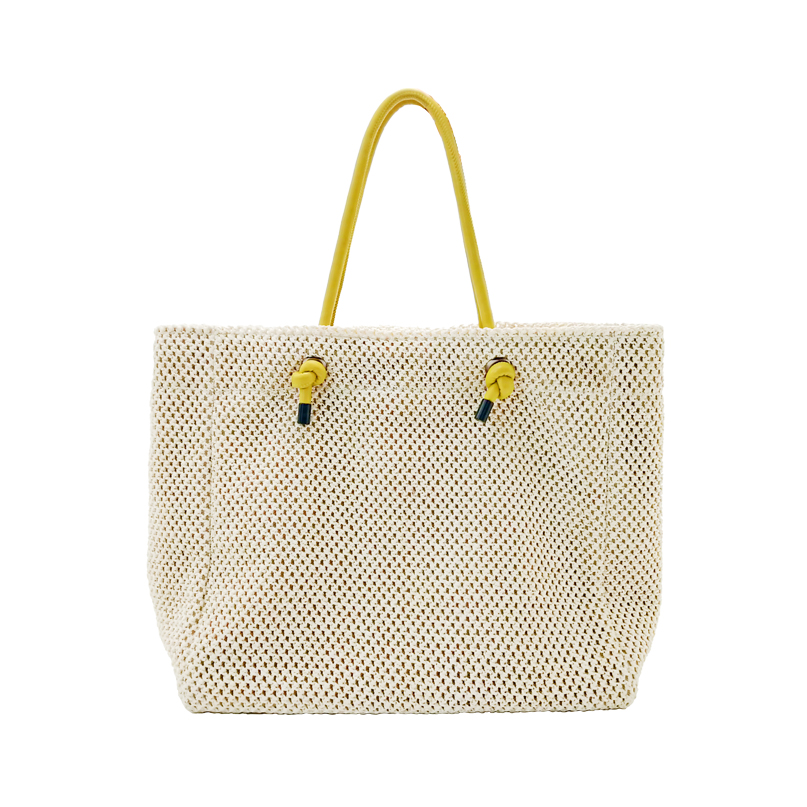 Woven Mesh Beach Tote Bag for supplier