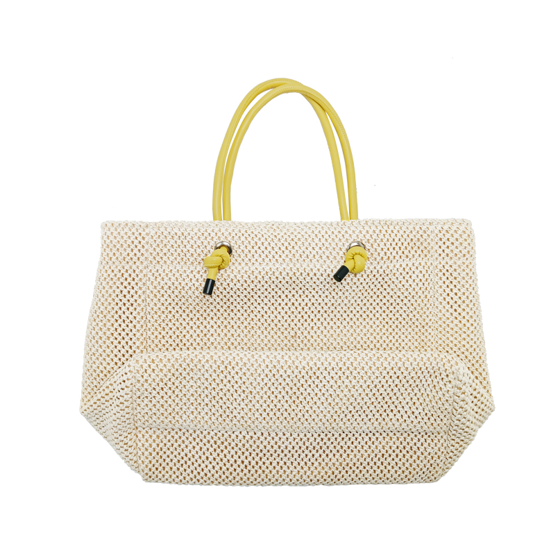 Woven Mesh Beach Tote Bag for supplier