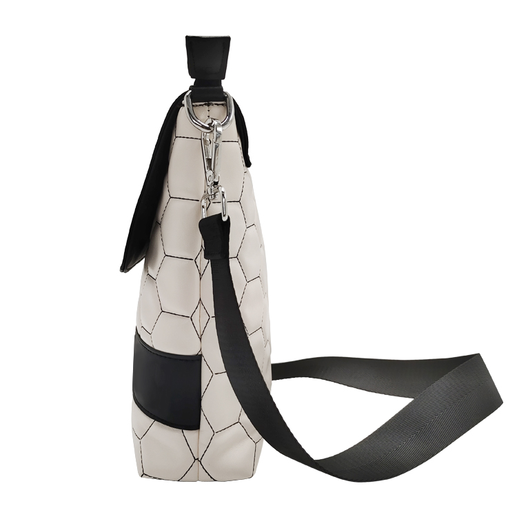 Hexagonal Lattice PU Crossbody Bag for supplier