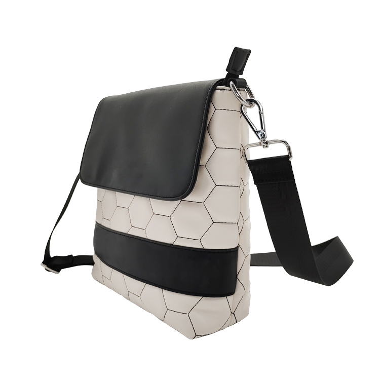 Hexagonal Lattice PU Crossbody Bag for supplier