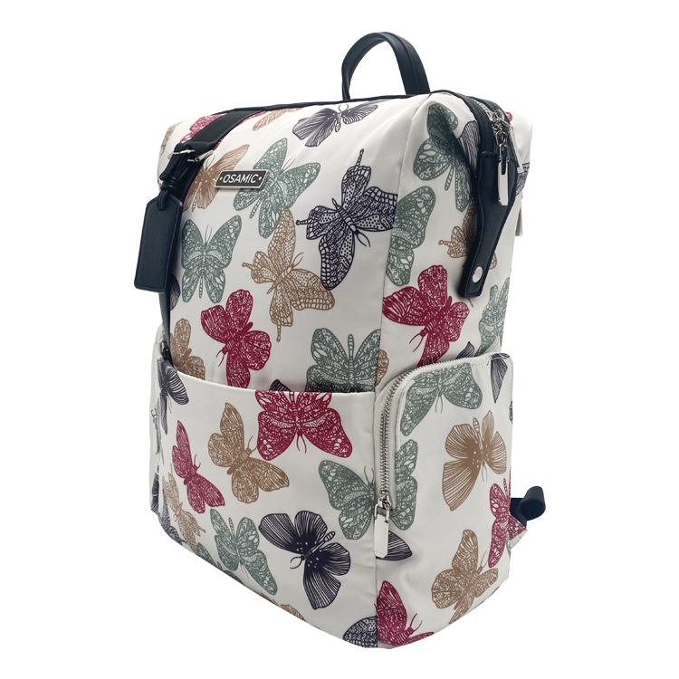  Customizable Women’s DIY Nylon Backpack for wholesale