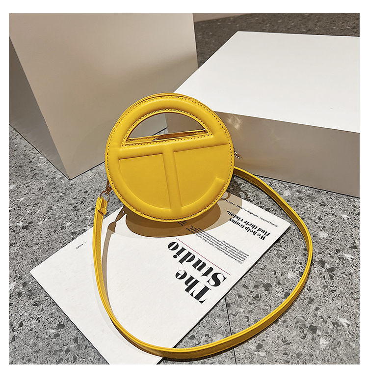Women Stylish PU Leather Round Handbag for supplier