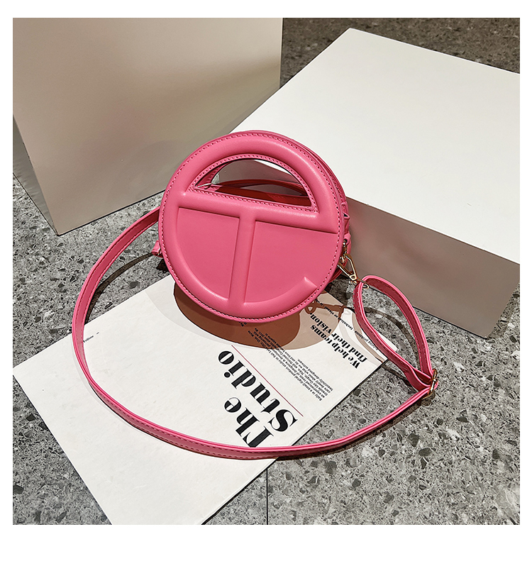 Women Stylish PU Leather Round Handbag for supplier