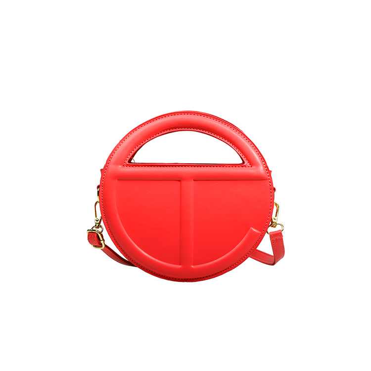Women Stylish PU Leather Round Handbag for supplier