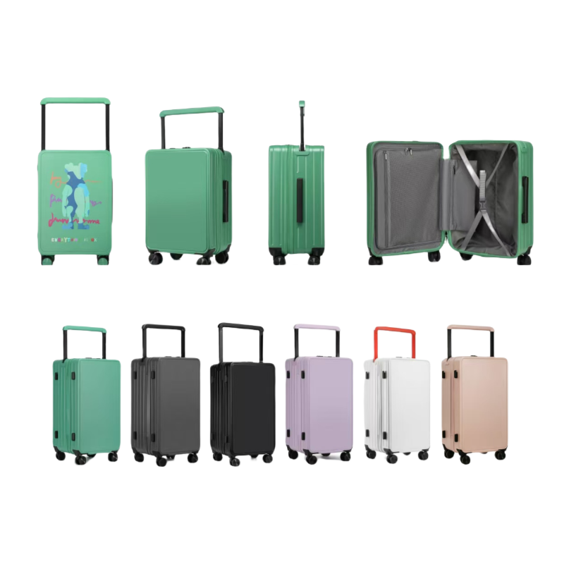 wide lane trolley tube luggage 