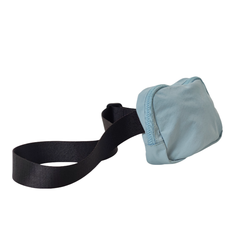 Light Blue Nylon Running Phone Pouch for supplier