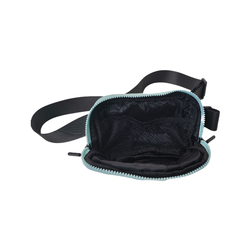 Light Blue Nylon Running Phone Pouch for supplier