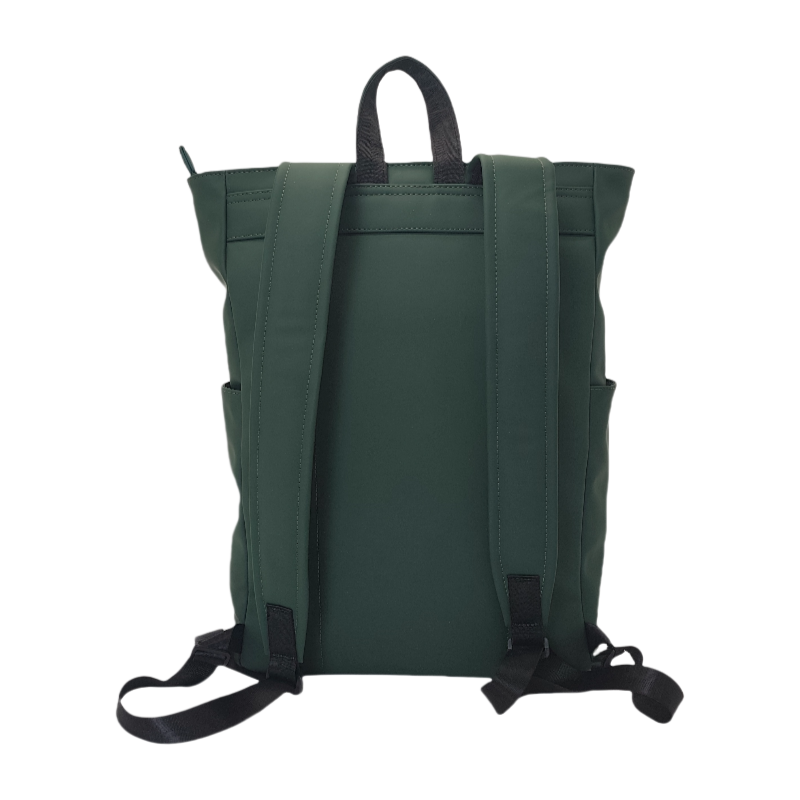 Sleek Forest Green Waterproof Backpack for supplier