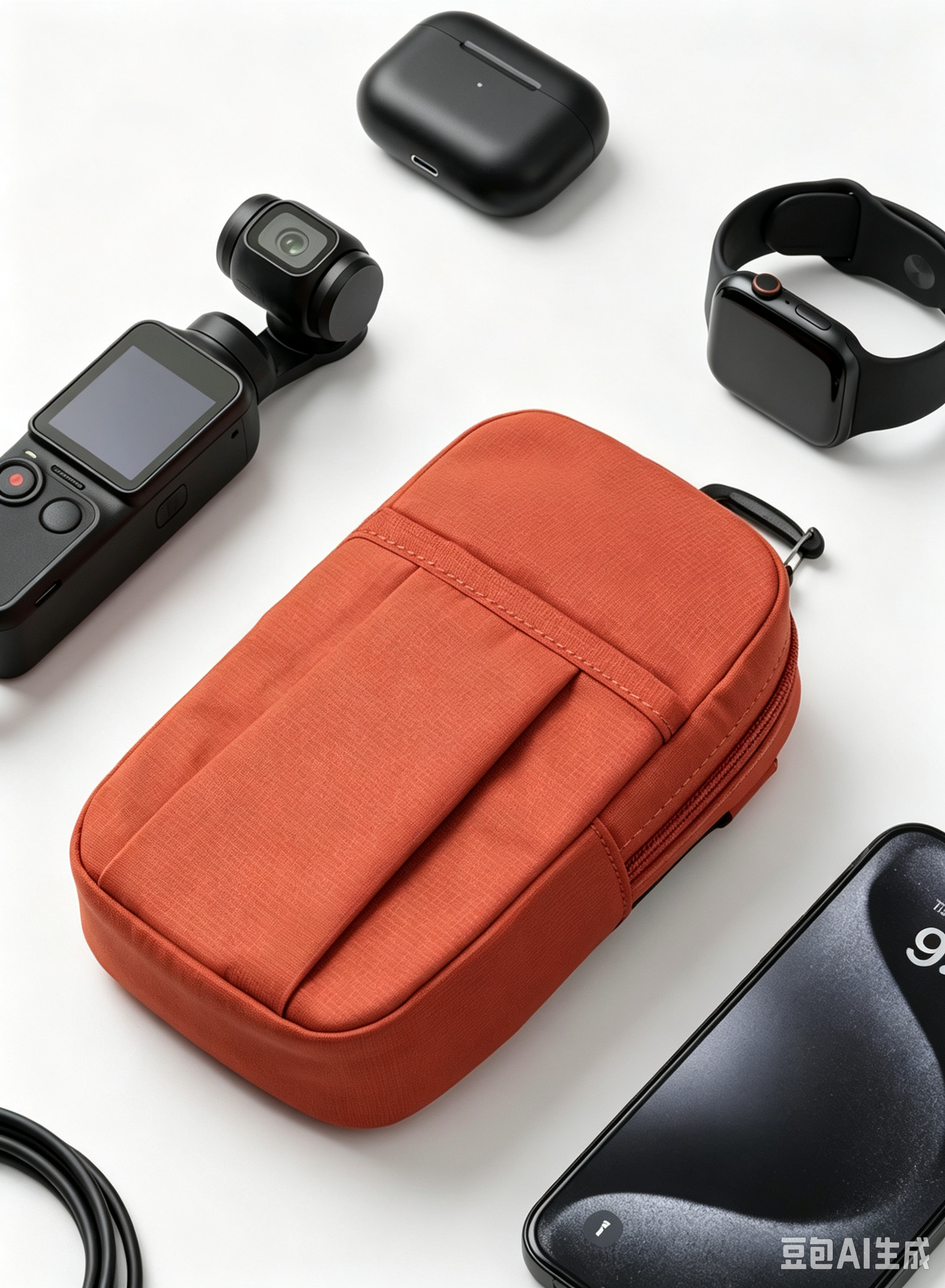 Custom Clip-On Pouch Bag
